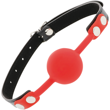 Bavaglio in silicone per giochi BDSM avanzati, eleganti e regolabili